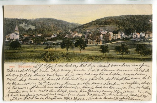 Seeheim jugenheim totale - ak, seeheim-jugenheim,totale