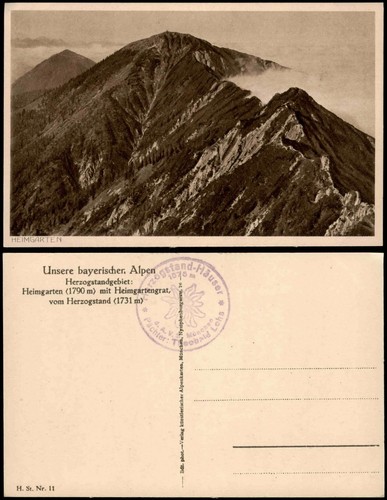 Ansichtskarte kochel see - ansichtskarte,
