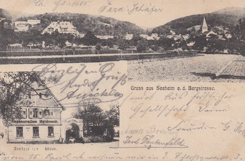 Gruß aus seeheim der - ak,