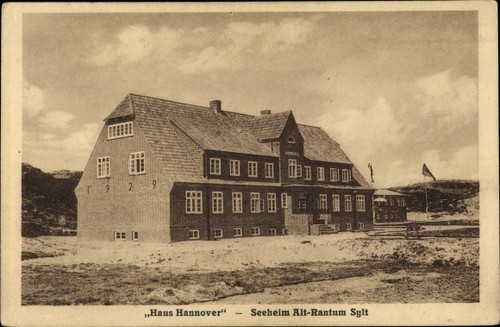 Rantum auf sylt - ak,