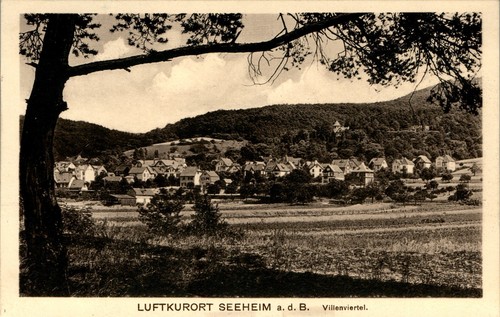 Gruss aus seeheim jugenheim - ak,