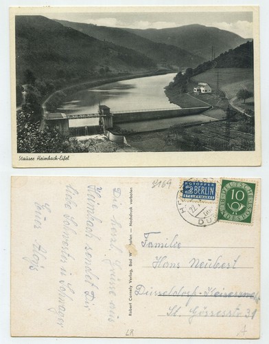 89921 stausee heimbach eifel - stausee, heimbach-eifel