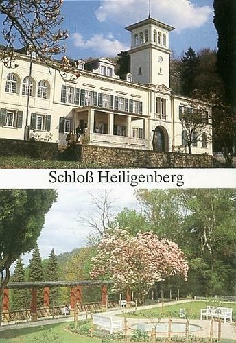 Schloß heiligenberg in - ak,