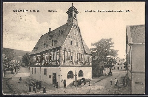 Seeheim totalansicht des - seeheim,,