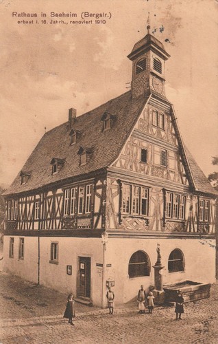 Rathaus seeheim - rathaus, in