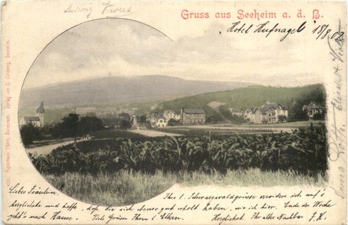 Gruss aus seeheim - d., b