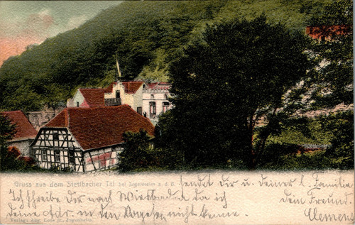 Gruss aus seeheim - ak,