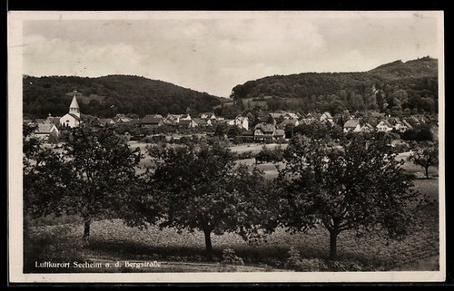 Ansichtskarte seeheim d - ansichtskarte, a.